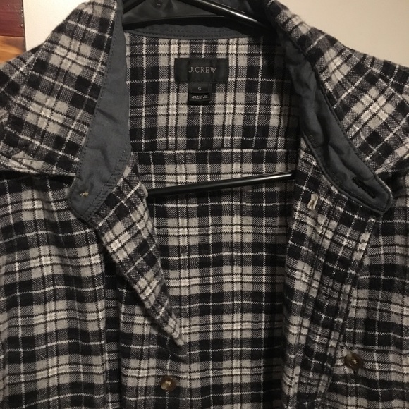 Men’s Flannel Shirt w/ Brown Suede Elbow Pads - Picture 4 of 4